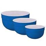 Deep Mixing Bowl Set Color: Azure