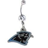 Carolina Panthers NFL Sexy Belly Navel Ring