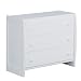 Simmons Furniture 3 Drawer Dresser, White