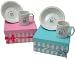 Limited Edition Bone China baby mug & bowl set. - Blue for a Boy