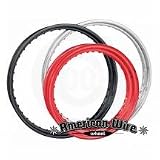 AMERICAN WIRE WHEEL RIM 21C2.15 40SP80-UP BLK R61210224080PB