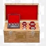 Ohaus 80780380 OIML Class E2 Calibration Weight Set Stainless Steel 50kg - 1g