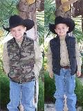 Walls Boys Durango Reversible Camo To Solid Vest