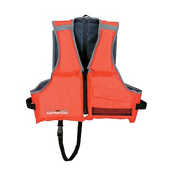 キャプテンスタッグ(CAPTAIN STAG) シーサイドFTベスト2 子供用 レッド MC-2551