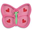 Melissa And Doug Bella Butterfly Divided Plate