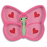 Melissa And Doug Bella Butterfly Divided Plate
