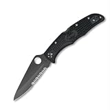 Spyderco Stretch British ZDP-189 Racing Green FRN PlainEdge Knife