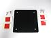 Dashboard Removable Adhesive Disk Plate for Garmin Nuvi, StreetPilot series Navigator, eTrex, Mio GPS, Magellan Roadmate, Maestro, TomTom One XL, Lowrance, Blackberry, Smartphone, iPod, iPhone Suction Cup Mount Bracket with 3M residue free adhesive pads and four screws - More versatile than Garmin 010-10646-01