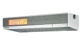 Sangean UCR-100 Uhrenradio (UKW Tuner, LCD) silber