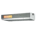 Sangean UCR-100 Uhrenradio (UKW Tuner, LCD) silber