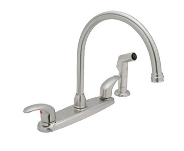 Phoenix 8 Satin Nickel Faucet w/Sprayer
