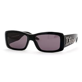 DIOR AVENTURA 2 S 807 BLACK PLASTIC SUNGLASSES