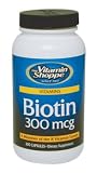 Vitamin Shoppe - Biotin, 300 mcg, 300 capsules