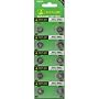 10 of AG10/389A Alkailine Button Cell Watch Battery