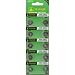 10 of AG10/389A Alkailine Button Cell Watch Battery