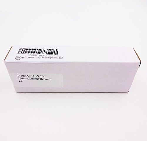 Onekey 1450mAh 11.1V 20C Lipo Battery Pack, with Mini Tamiya, for RC Vehicle, Rifle, Airsoft Gun AEG