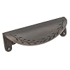 Amerock BP1582-ORB Inspirations Leaf Cup 3-Inch Pull, Oil Rubbed Bronze