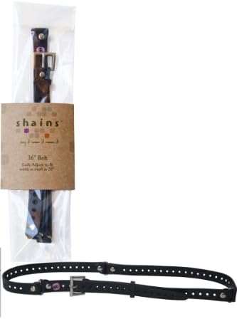 Shainsware Shains 36" Adjustable Belt, Black