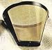 Kitchen & Housewares : Medelco GF214 #4 Cone-Style Permanent Coffee Filter-8 to 12 cup capacity