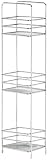 Taymor Chrome Three Tier Mesh Spa Tower with Square Baskets