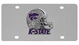 Bergamot Kansas State Wildcats Helmet Logo License Plate