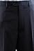 Men's 2 Button Super 150s Extra Fine Gray Dress Suit with Flat Front Pants