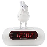 Timevision Bird Sound Alarm Clock - White