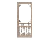 Mahogany Screen Door 30