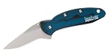 Kershaw Ken Onion Black & Blue Chive Pocket Knife with Speed Safe