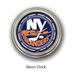 NHL New York Islanders 14 Inch Neon Clock
