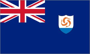 Flagge 90 x 150 : Anguilla