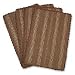 Alpaca wool placemats, 'Hillside' (set of 4)