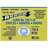 Buy Arrow 306IP 3 8-Inch Staples for #HT-30 Hammer Tacker 5000 Pack by Arrow