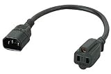 ELECOM ADK-KT 電源アダプタケーブル(3P本体サービスコンセント