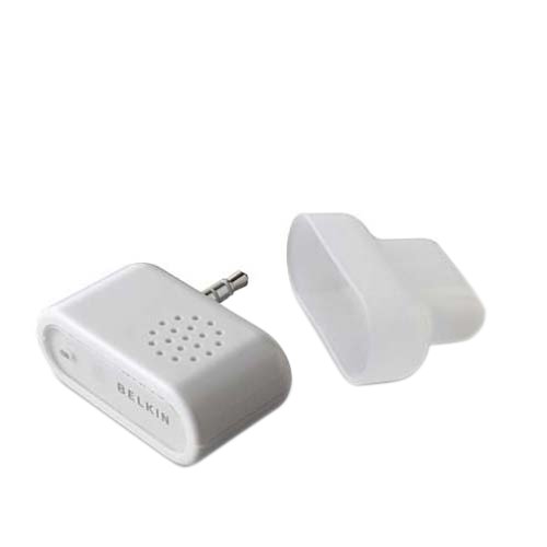Electronics: Belkin Voice Recorder for iPod  White 
