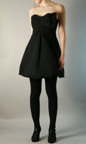 Tina Bubble Dress Black