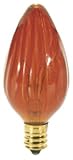15 Watt Flame Bulb / F10 / Amber