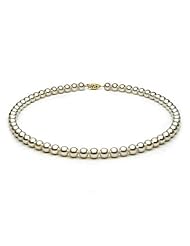 6.5-7mm White Freshwater Pearl Necklace AA