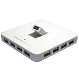 13-Port Hi-Speed USB 2.0 External Hub White