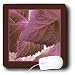 Jaclinart Nature Garden Leaves Floral Botanical - Wine and pink metallic leaves with warm chocolate frame - Mouse Pads