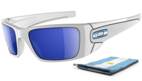 Sonnenbrille Oakley Argentina Fuel Cell polished white ice iridium