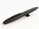 パイロット ノック式 万年筆 キャップレス　マットブラック FC-18SR-BM　太字