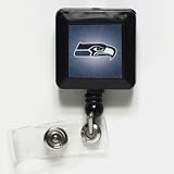 Seattle Seahawks Official Logo Retractable Badge Holder