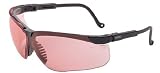 Howard Leight Genesis Safety/Shooting Glasses w/Vermilion Lens & Black Frames Md: R03575 .