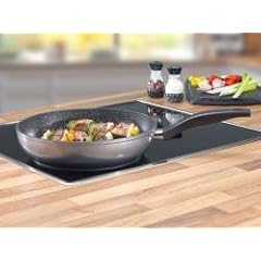 STONELINE � Aluminium Bratpfanne, Durchmesser 28 cm, ohne Glasdeckel, mit hochwertiger Antihaftbeschichtung, auch f�r Induktion