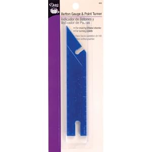 Amazon.com: Dritz Point Turner & Button Gauge-5-1/2 Inch: Arts, Crafts & Sewing