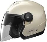 NOLAN N42E PEARL IVORY NCOM XS MOTORCYCLE Open-Face_helmet
