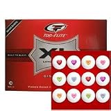 Valentine Candy Heart Golf Balls - Top Flite XL Distance