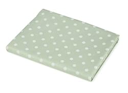 American Baby Company Percale Crib Sheet, Celery Dots