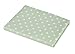 American Baby Company Percale Crib Sheet, Celery Dots